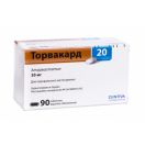 Торвакард 20 мг таблетки №90 foto 1