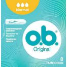 Тампони o.b. Original Normal 8 шт foto 1