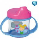 Кружка непроливайка Canpol Babies з ручками прозора 2/780 foto 1