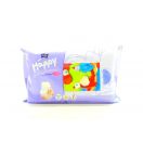 Серветки вологі Happy дитячі 64 шт foto 1