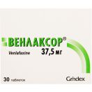 Венлаксор 37,5 мг таблетки №30 foto 1