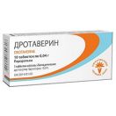 Дротаверин 0,04 г таблетки №10 foto 1