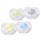 Пустушка Avent від 0 до 6 місяців Дизайн-дихаюча, силіконова 2 шт BFA-Free (SCF132/32) foto 1