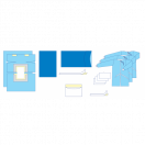 Комплект одягу та покриттів операційних для лапаротомії №2/В foto 1