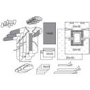 Комплект одягу та покриттів операційних для лапаротомії №2/Б foto 1