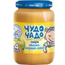 Пюре Чудо-Чадо з яблук, моркви та айви з цукром та вітаміном С  170 г foto 1