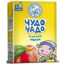 Сік Чудо-Чадо Персиковий з м'якоттю та вітаміном С з 4 місяців 200 мл foto 1