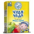 Сік Чудо-Чадо Яблучно-персиковий з м'якоттю з 4 місяців 200 мл foto 1