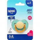 Пустушка Wee Baby (Ві Бейбі) Симетрична Joy №1 (колір в асортименті) foto 7