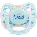 Пустушка Lindo з круглою латексною соскою, в асортименті, 1 шт. (Pk009) foto 1