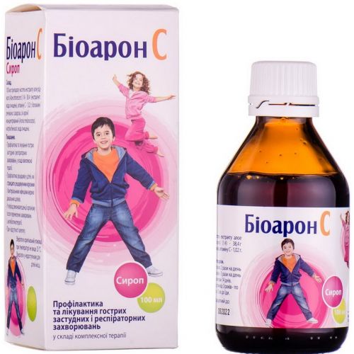 Біоарон С сироп 100 мл - фото №1 Біоарон С сироп 100 мл