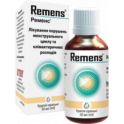 Ременс краплі 50 мл - фото №1 Ременс краплі 50 мл