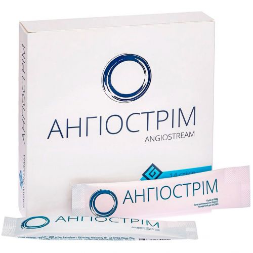 Ангіострім порошок 5 г стик №14 - фото №1 Ангіострім порошок 5 г стик №14