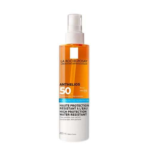 Олія La Roche-Posay (Ля Рош-Позе) Anthelios XL сонцезахисна живильна для обличчя та тіла SPF50 200 мл - фото №1 Олія La Roche-Posay (Ля Рош-Позе) Anthelios XL сонцезахисна живильна для обличчя та тіла SPF50 200 мл