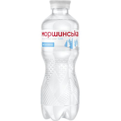 Вода мінеральна Моршинська негазована 0,33 л - фото №1 Вода мінеральна Моршинська негазована 0,33 л