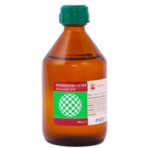 Рицинова олія 100 г - фото №1 Рицинова олія 100 г