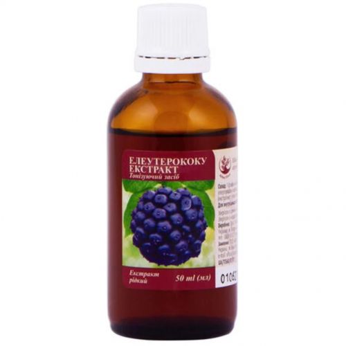 Елеутерококу екстракт 50 мл - фото №1 Елеутерококу екстракт 50 мл