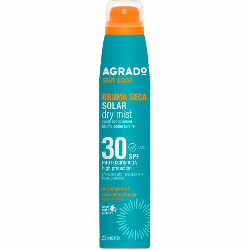 Спрей Agrado (Аградо) сонцезахисний SPF30, 200 мл - фото №1 Спрей Agrado (Аградо) сонцезахисний SPF30, 200 мл