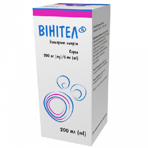 Вінітел 200 мг/5 мл сироп 200 мл - фото №1 Вінітел 200 мг/5 мл сироп 200 мл