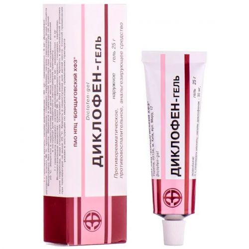 Диклофен-гель 3% туб 25 г - фото №1 Диклофен-гель 3% туб 25 г
