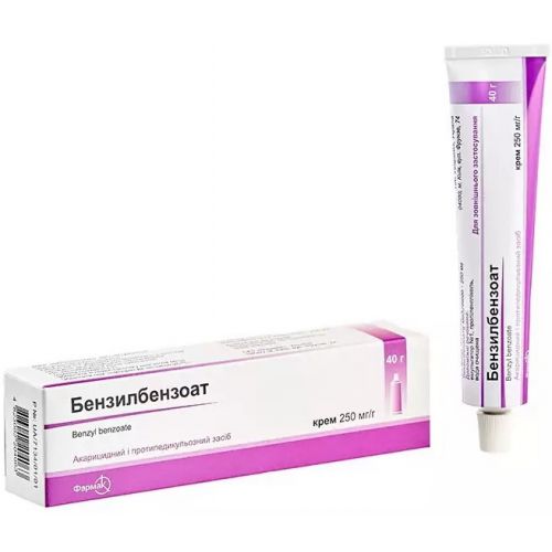 Бензилбензоат 25% крем 40 г - фото №1 Бензилбензоат 25% крем 40 г