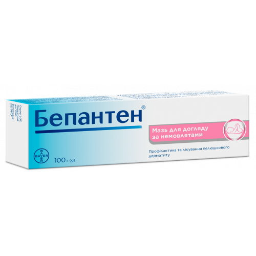 Бепантен 5% мазь 100 г - фото №1 Бепантен 5% мазь 100 г