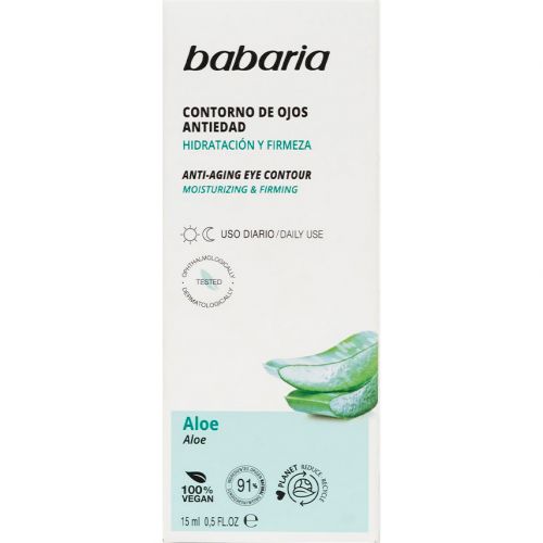 Крем Babaria (Бабарія) алое вера навколо очей 15 мл - фото №1 Крем Babaria (Бабарія) алое вера навколо очей 15 мл