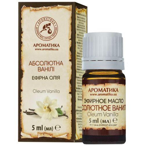 Олія ефірна ванільна 5 мл - фото №1 Олія ефірна ванільна 5 мл