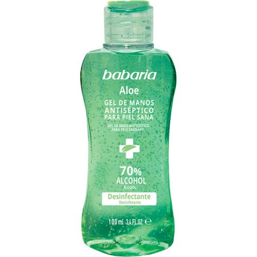 Гель-антисептик Babaria (Бабарія) з Алое та олією Жожоба 100 мл - фото №1 Гель-антисептик Babaria (Бабарія) з Алое та олією Жожоба 100 мл