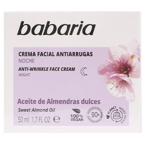 Крем Babaria (Бабарія) з Мигдалевою олією проти зморшок для обличчя 50 мл - фото №1 Крем Babaria (Бабарія) з Мигдалевою олією проти зморшок для обличчя 50 мл