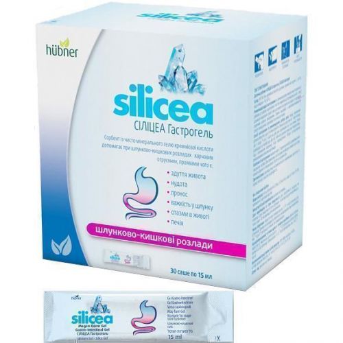 Сіліцеа Гастрогель саше 15 мл №30 - фото №1 Сіліцеа Гастрогель саше 15 мл №30
