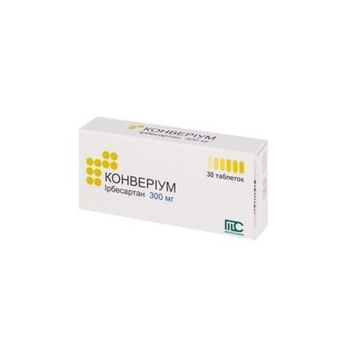 Конверіум 300 мг таблетки №30 - фото №1 Конверіум 300 мг таблетки №30