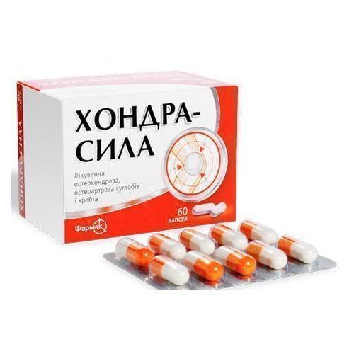 Хондра-сила капсули №60 - фото №1 Хондра-сила капсули №60