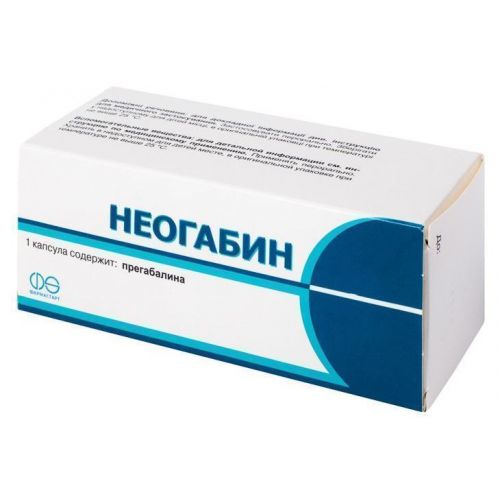 Неогабін 150 мг таблетки №30 - фото №1 Неогабін 150 мг таблетки №30