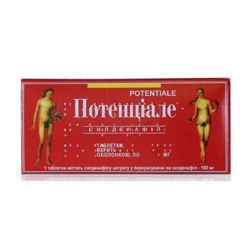 Потенціале 50 мг таблетки №1 - фото №1 Потенціале 50 мг таблетки №1