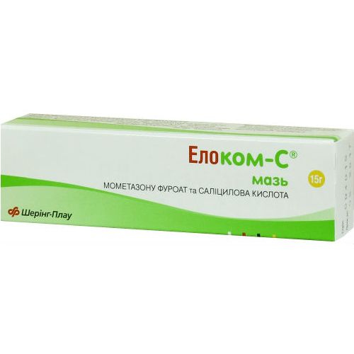 Елоком-С мазь 15 г - фото №1 Елоком-С мазь 15 г