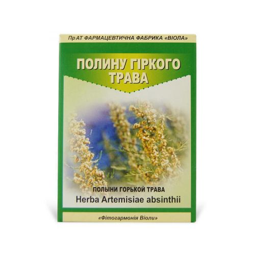 Полину гіркого трава пакет 50 г - фото №1 Полину гіркого трава пакет 50 г