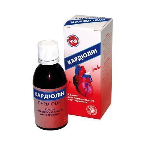 Кардіолін краплі 30 мл - фото №1 Кардіолін краплі 30 мл