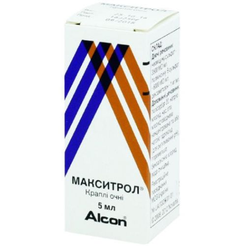 Макситрол краплі очні 5 мл - фото №1 Макситрол краплі очні 5 мл