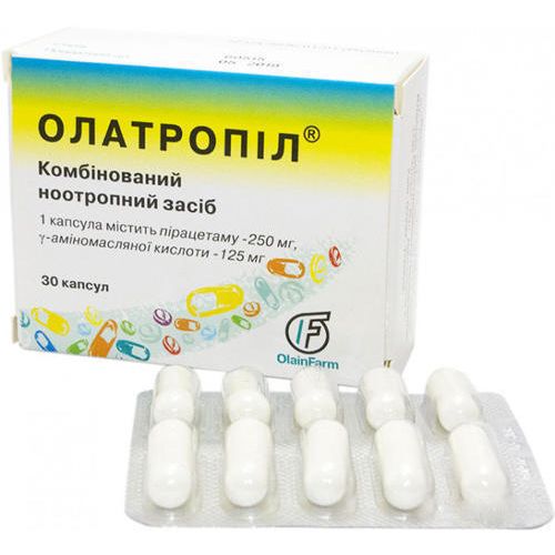Олатропіл капсули №30 - фото №1 Олатропіл капсули №30