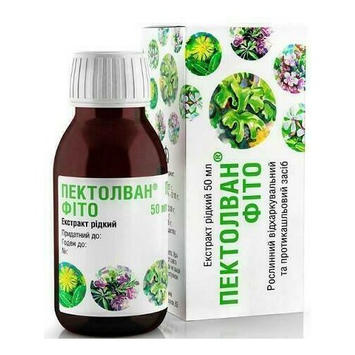 Пектолван Фіто екстракт рідкий 50 мл - фото №1 Пектолван Фіто екстракт рідкий 50 мл