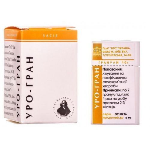 Уро-гран гранули 10 г - фото №1 Уро-гран гранули 10 г