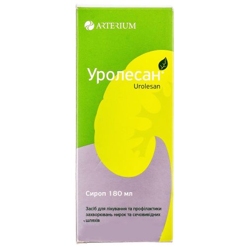 Уролесан сироп 180 мл - фото №1 Уролесан сироп 180 мл