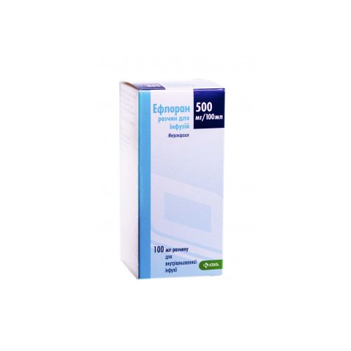 Ефлоран 0,5% розчин для ін'єкційф 100 мл - фото №1 Ефлоран 0,5% розчин для ін'єкційф 100 мл