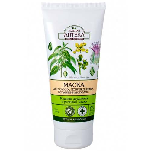 Бальзам Зелена Аптека для ламкого волосся 300 мл - фото №1 Бальзам Зелена Аптека для ламкого волосся 300 мл