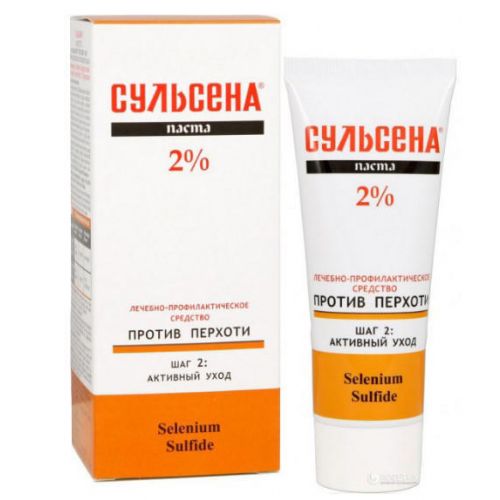 Паста Сульсена 2% проти лупи 75 г - фото №1 Паста Сульсена 2% проти лупи 75 г