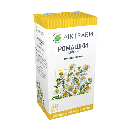 Ромашки квіти 30 г (20 по 1,5 г) - фото №1 Ромашки квіти 30 г (20 по 1,5 г)