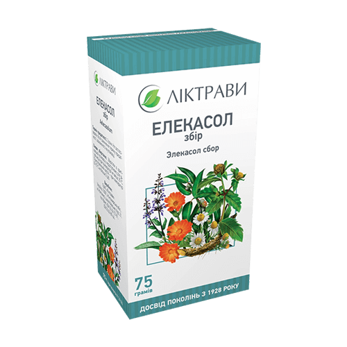 Збір Елекасол пачка 75 г - фото №1 Збір Елекасол пачка 75 г