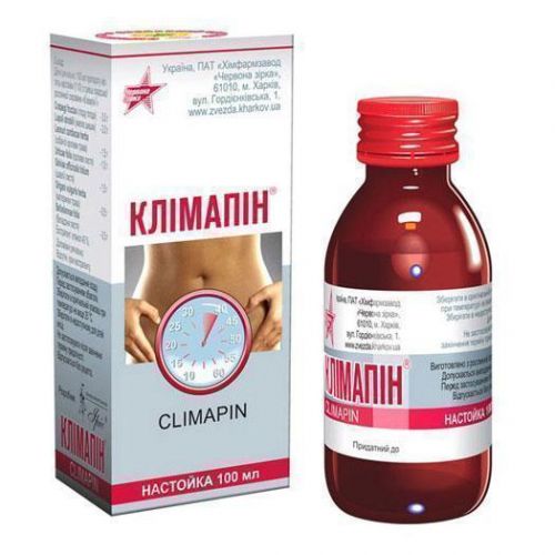 Клімапін настойка 100 мл - фото №1 Клімапін настойка 100 мл