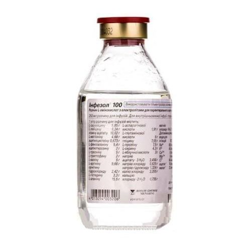 Інфезол-100 розчин для ін'єкцій 250 мл №10 - фото №1 Інфезол-100 розчин для ін'єкцій 250 мл №10